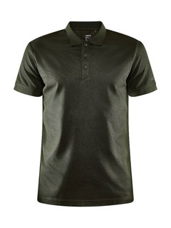 Craft Sport-Polo Core Unify (funktionelles Recyclingpolyester) dunkelgrün Herren